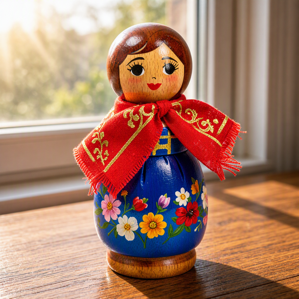 Матрёшка на столе: результат