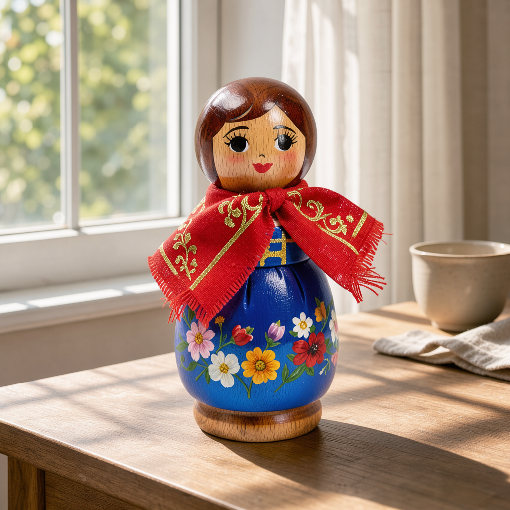 Матрёшка на столе: результат