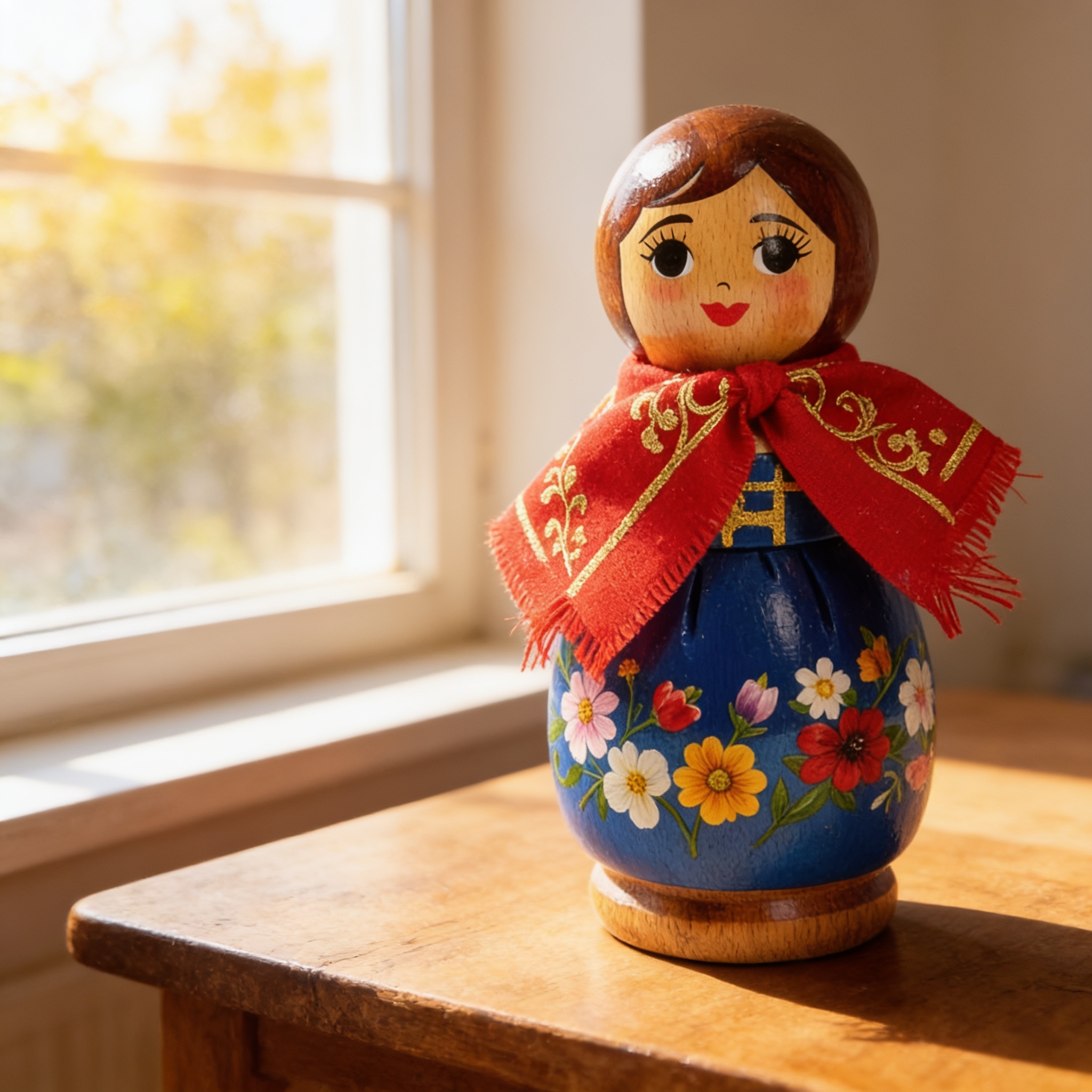 Матрёшка на столе: результат