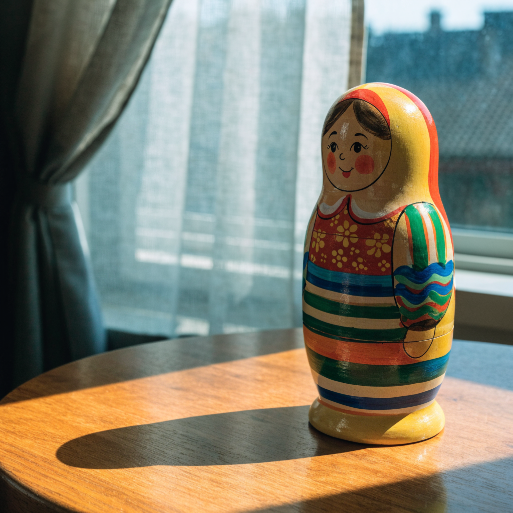 Матрёшка на столе: результат