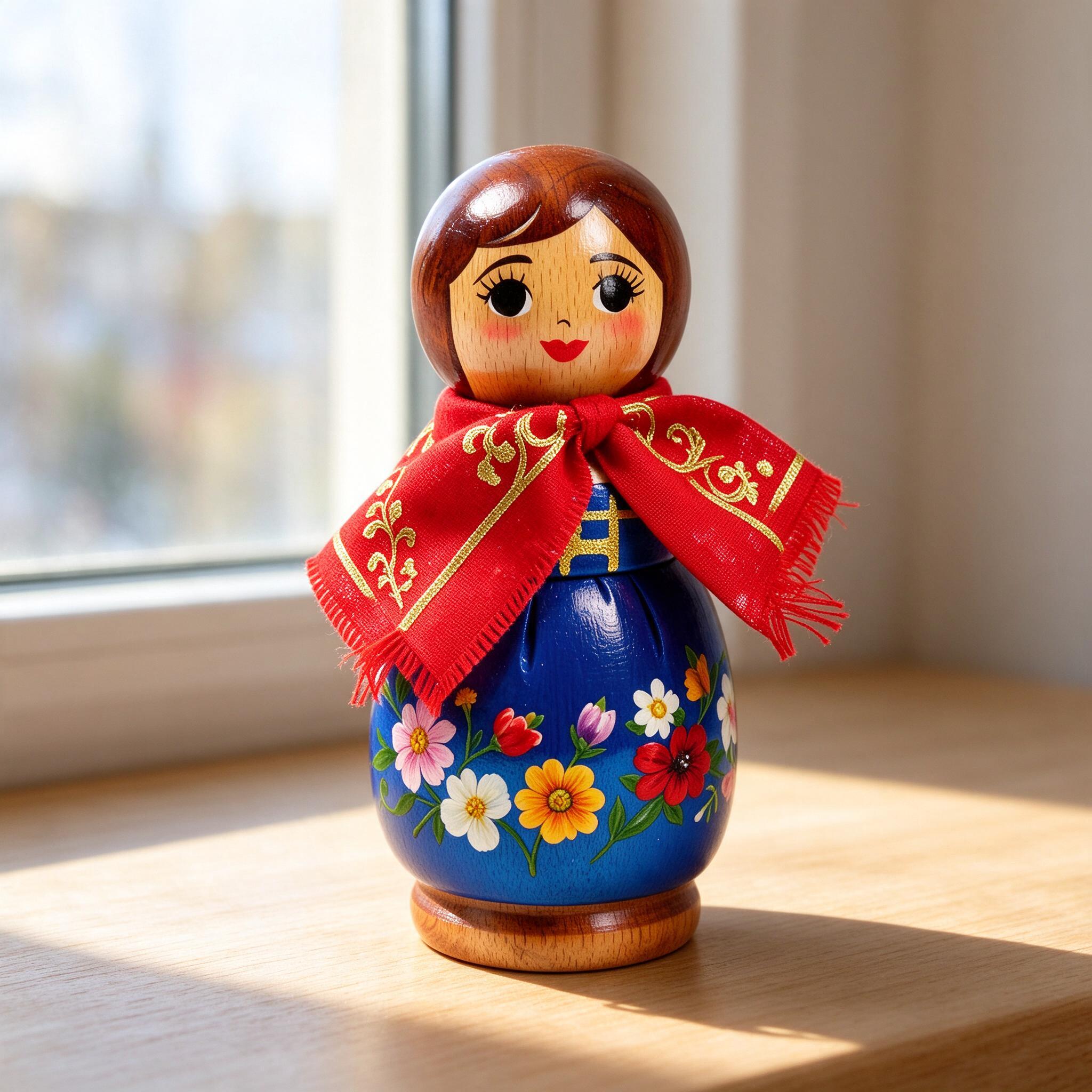 Матрёшка на столе: результат