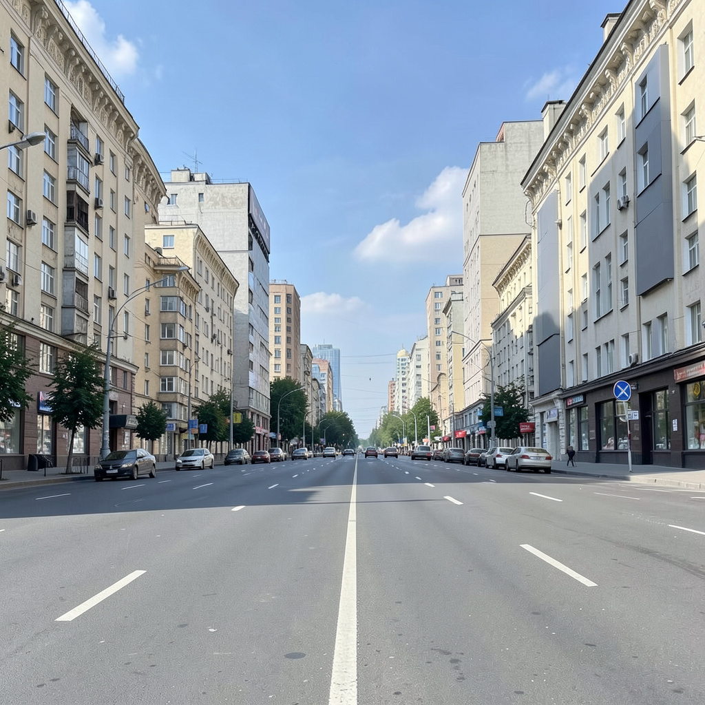 Новый Арбат без рекламы: результат
