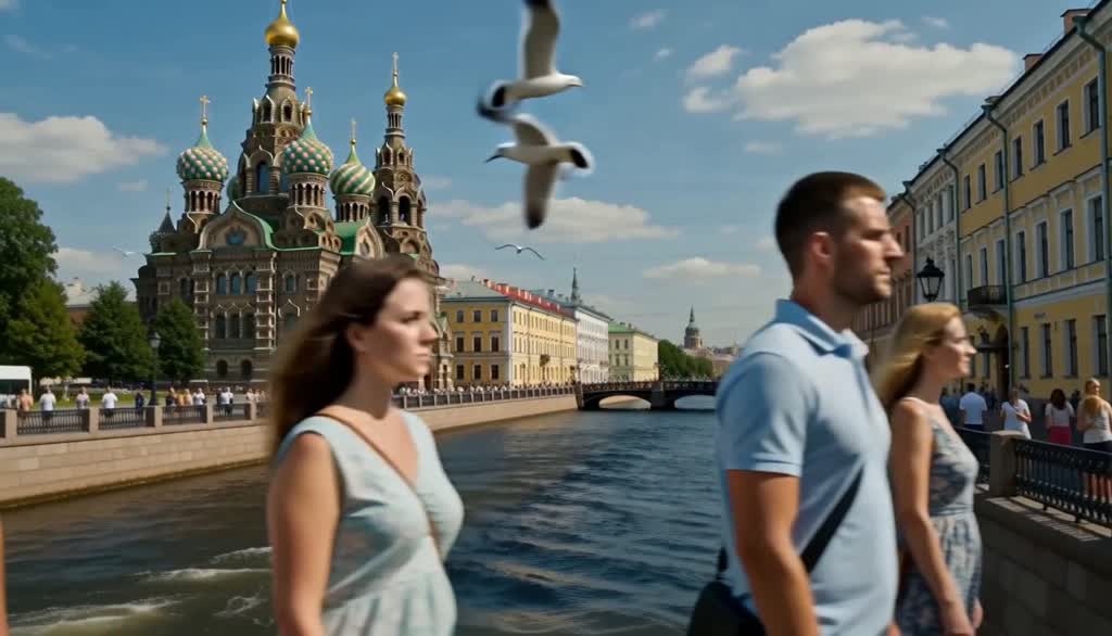 Застывшая набережная: результат