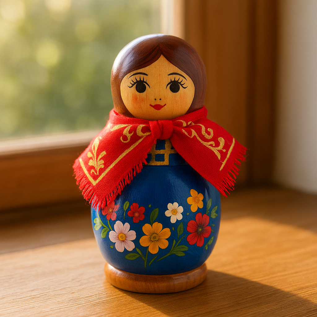 Матрёшка на столе: результат