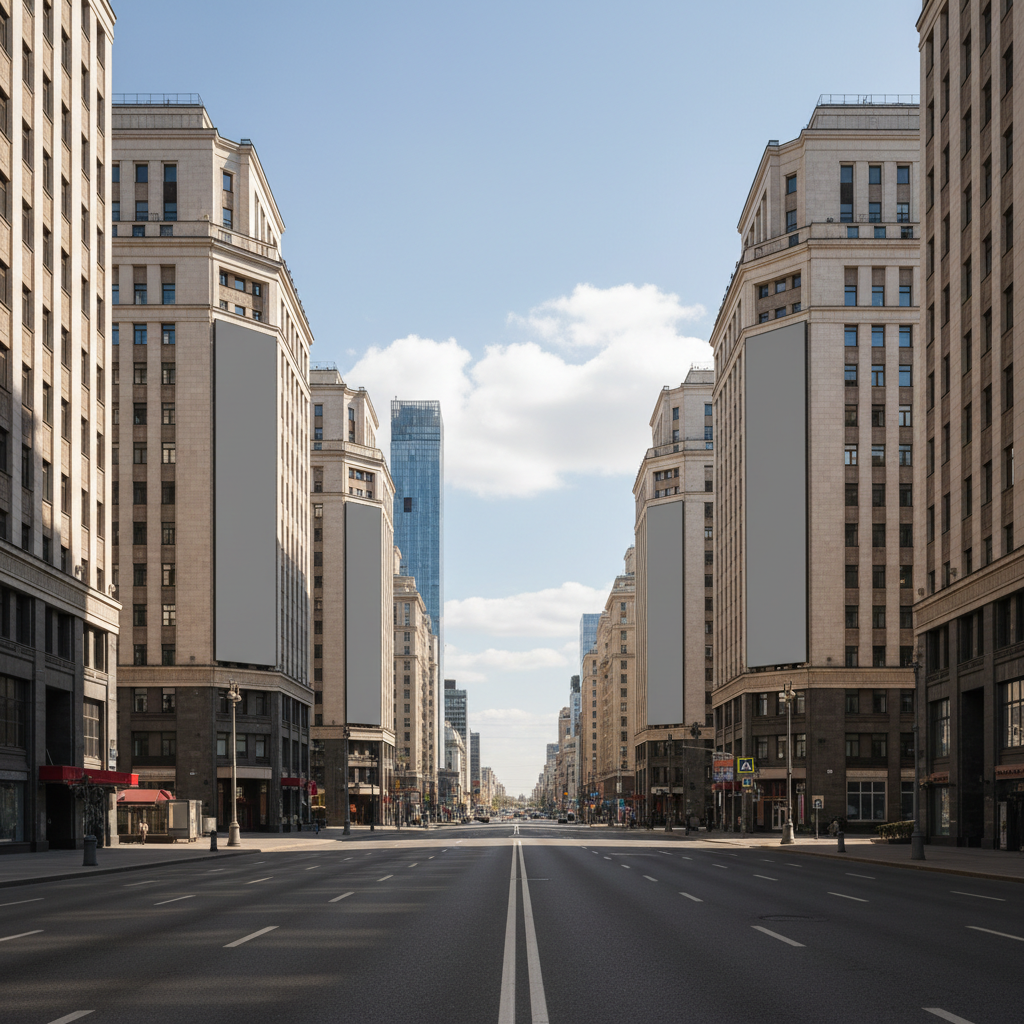 Новый Арбат без рекламы: результат