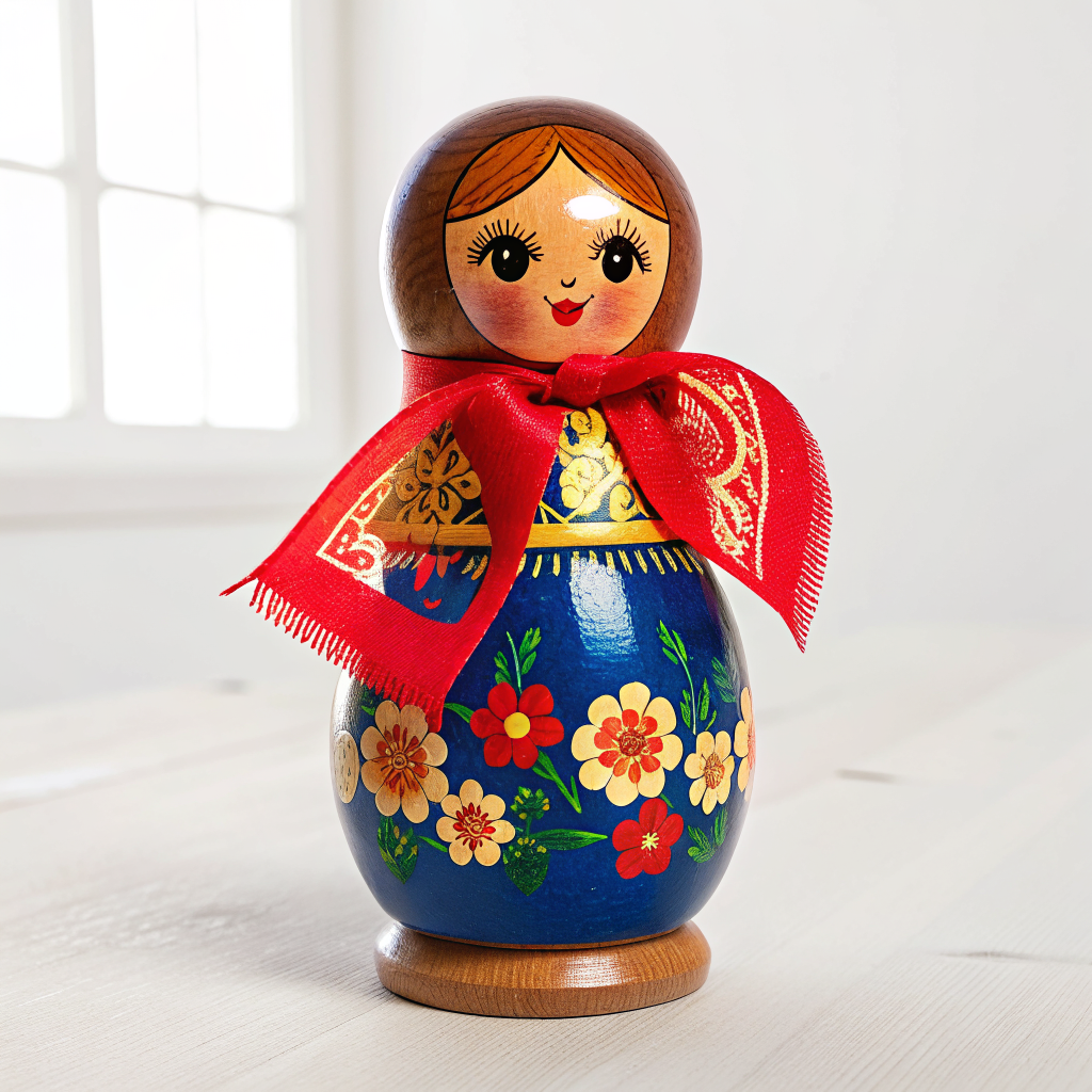 Матрёшка на столе: результат