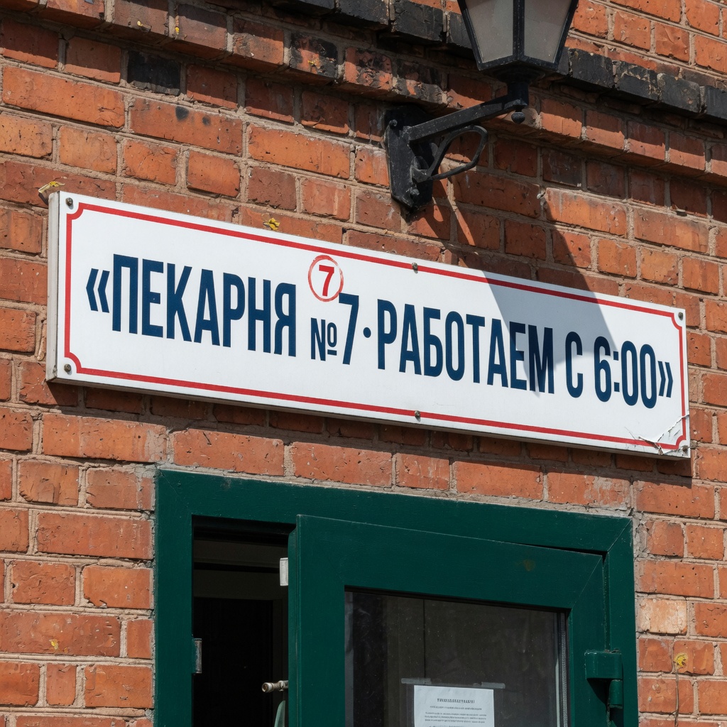 Точная вывеска: результат