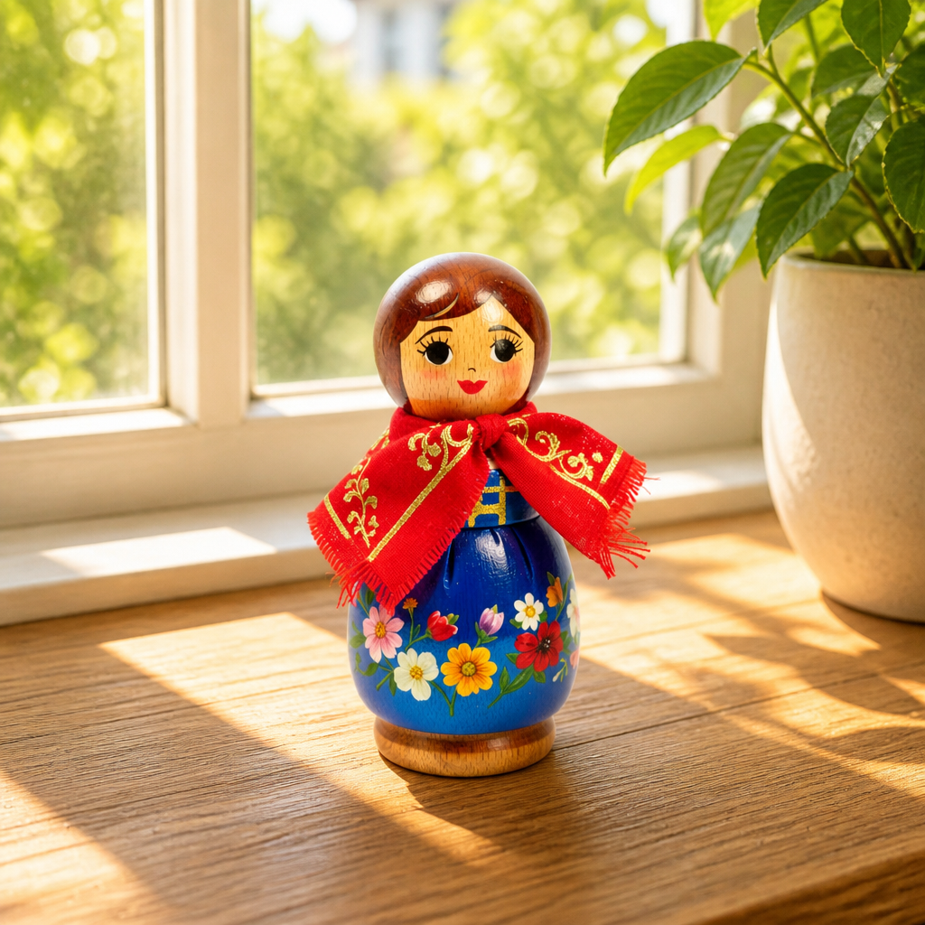 Матрёшка на столе: результат
