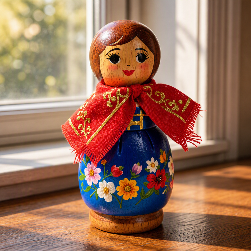 Матрёшка на столе: результат