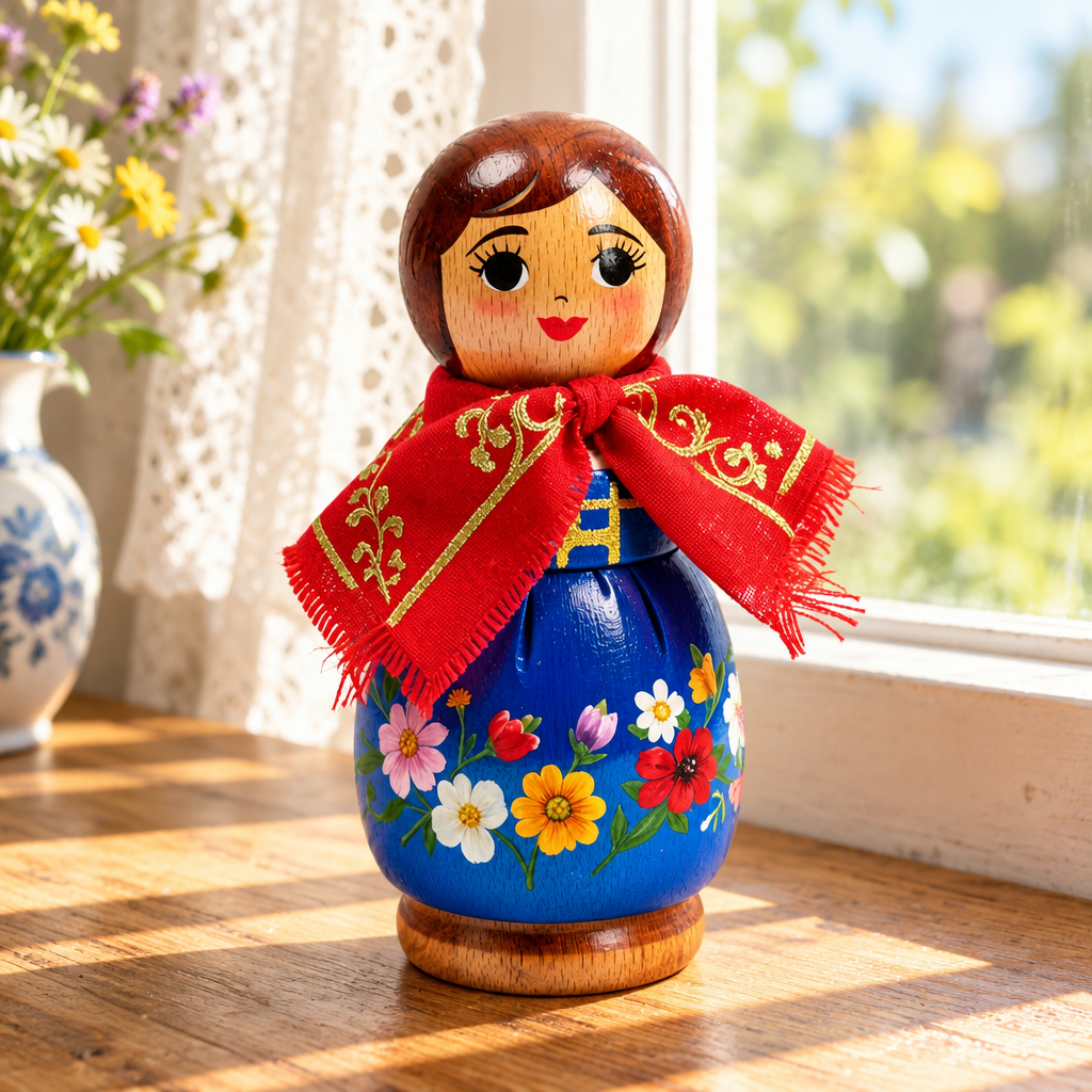 Матрёшка на столе: результат