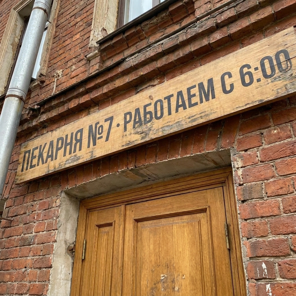 Точная вывеска: результат