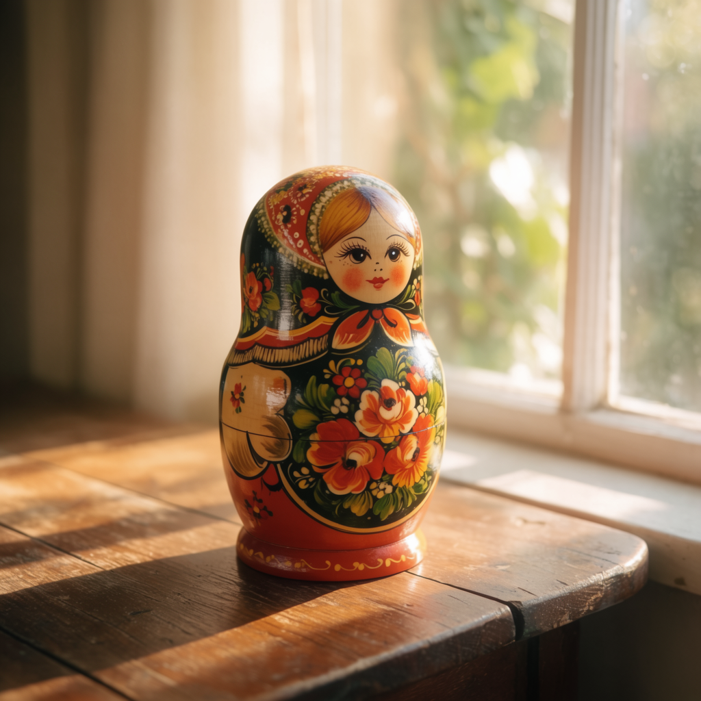 Матрёшка на столе: результат