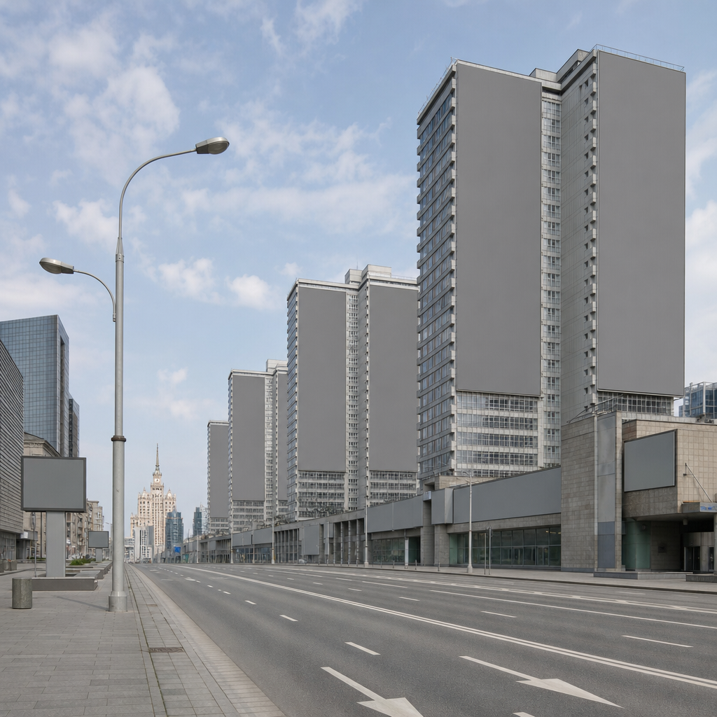 Новый Арбат без рекламы: результат
